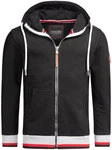 Alessandro Salvarini Sweatjacke ASRevellio Schwarz