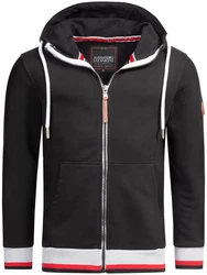 Alessandro Salvarini Sweatjacke ASRevellio Schwarz