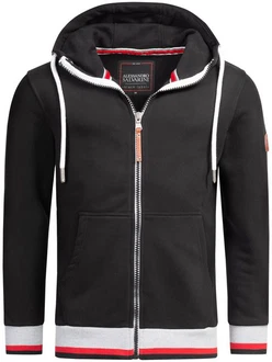 Alessandro Salvarini Sweatjacke ASRevellio Schwarz