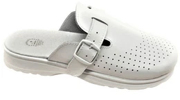 Clog Leder Praxis-Schuhe Gesundheitsschuhe Arzt-Komfort Krankenhaus Clog Gesundheitsschuhe