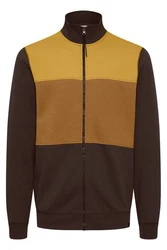 Blend Sweatjacke BLEND BHBlock Braun/Dunkelbraun/Mischfarben