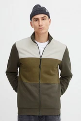 Blend Sweatjacke BLEND BHBlock Dunkelgrün