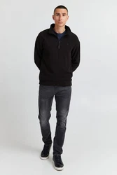 Blend Troyer Sweatshirt Schwarz
