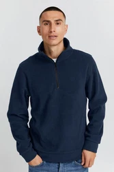 Blend Troyer Sweatshirt Dunkelblau/Blau