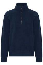 Blend Troyer Sweatshirt Dunkelblau/Blau
