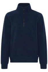 Blend Troyer Sweatshirt Dunkelblau/Blau