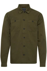 Blend Langarmhemd BHAvino Dunkelgrün/Khaki/Grün