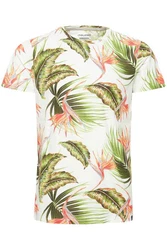 Blend T-Shirt Style BHTromas Khaki/Grün/Türkis/Beige