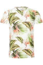 Blend T-Shirt Style BHTromas Khaki/Grün/Türkis/Beige