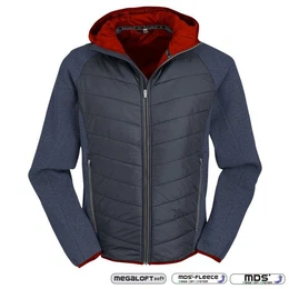 Trekkingjacke - Creetsiel - Herren Hybrid Steppjacke