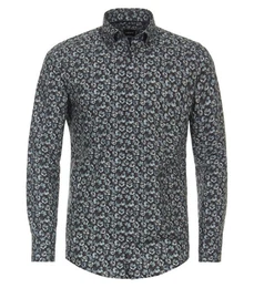 Langarmhemd Floraler Print im Modern Fit