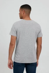Blend T-Shirt BLEND BHArtur Hellblau/Grau/Blau