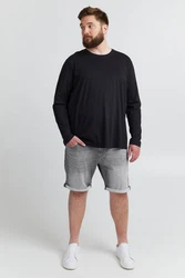 Blend Jeansshorts BHBGrilitsch Dunkelgrau/Grau/Grün/Schwarz