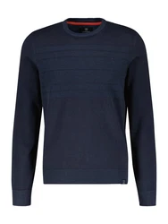 LERROS Strickpullover Dunkelblau/Blau