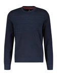 LERROS Strickpullover Dunkelblau/Blau