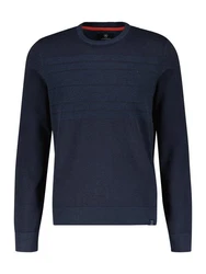 LERROS Strickpullover Dunkelblau/Blau