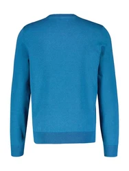 LERROS Strickpullover Türkis/Blau