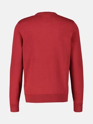 LERROS Strickpullover Rot/Dunkelrot