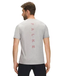 FALKE T-Shirt Grau/Hellgrau/Weiß