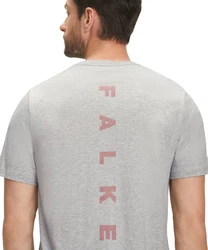 FALKE T-Shirt Grau/Hellgrau/Weiß