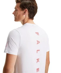 FALKE T-Shirt Weiß/Creme/Schwarz