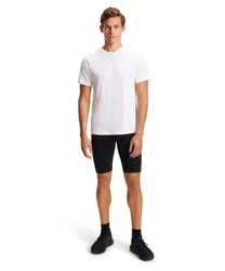 FALKE T-Shirt Weiß/Creme/Schwarz