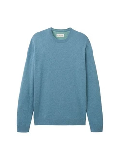 TOM TAILOR Strickpullover BASIC CREWNECK KNIT TOM TAILOR Strickpullover BASIC CREWNECK KNIT