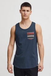 Blend Tanktop BLEND Style BHElei Hellblau/Blau/Dunkelblau/Braun