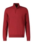 LERROS Strickpullover Troyer Rot/Dunkelrot