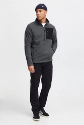 Blend Fleecejacke Style BHFloren Dunkelgrau/Hellgrau/Dunkelblau/Grau