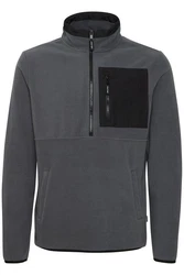 Blend Fleecejacke Style BHFloren Dunkelgrau/Hellgrau/Dunkelblau/Grau
