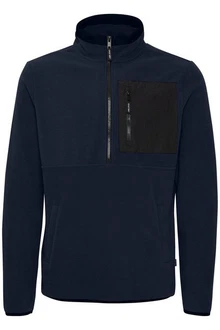 Blend Fleecejacke Style BHFloren Dunkelblau/Hellblau/Blau