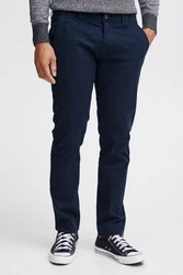 Blend Chinohose BHTrompo Grau/Dunkelblau