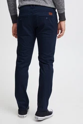 Blend Chinohose BHTrompo Grau/Dunkelblau