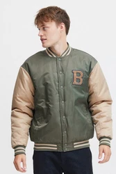 Blend Bomberjacke BHCoby Dunkelgrün/Khaki/Beige