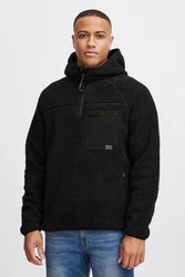 11 Project Hoodie PRRone Schwarz/Dunkelgrün/Dunkelgrau