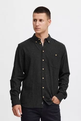 Blend Langarmhemd BLEND BHShirt Dunkelgrün/Khaki/Grün