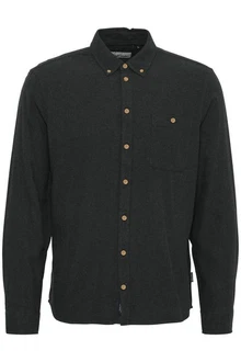 Blend Langarmhemd BLEND BHShirt Dunkelgrün/Khaki/Grün