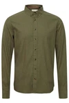 Blend Langarmhemd Burley Dunkelgrün/Khaki/Grün