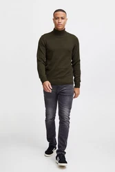 Blend Rollkragenpullover BHPullover Dunkelgrün/Khaki