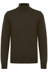 Blend Rollkragenpullover BHPullover Dunkelgrün/Khaki