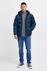 Blend Steppjacke Style BHPuffkin Blau/Hellblau/Dunkelblau