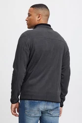 Blend Fleecejacke BHFloritz Dunkelgrau/Hellgrau/Schwarz/Hellblau/Grau