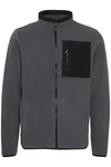 Blend Fleecejacke BHFloritz Dunkelgrau/Hellgrau/Schwarz/Hellblau/Grau
