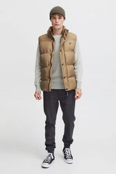 Blend Steppweste BHTomy Braun/Khaki/Beige