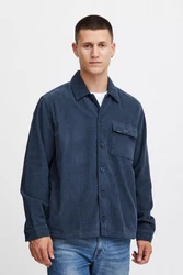 Blend Langarmhemd BLEND BHShirt Blau/Hellblau/Dunkelblau