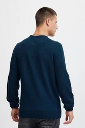 Blend Strickpullover BHPullover Dunkelblau/Blau