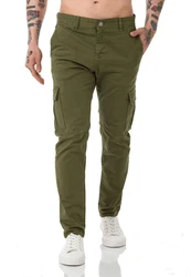 RedBridge Chinohose Herren Cargo Basic Khaki