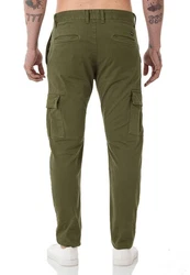 RedBridge Chinohose Herren Cargo Basic Khaki