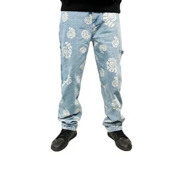 5-Pocket-Hose OG Baggy Workwear Letter Denim